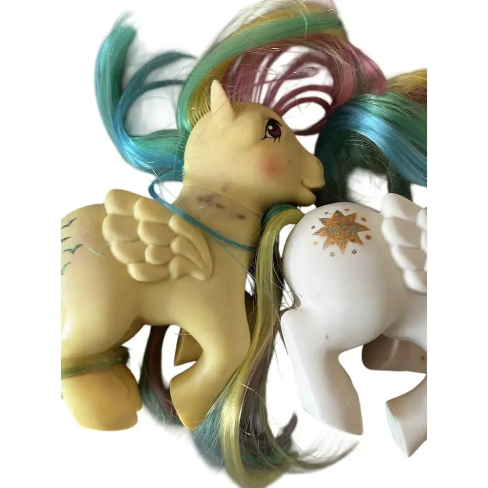 Vintage My Little Pony Lot Skydancer And Starshine